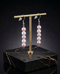 Faux Pearl Linear Earrings (#G7)