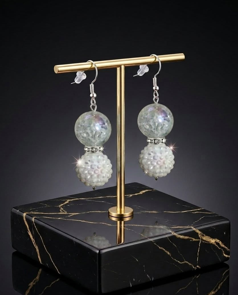 Crystal Sparkling Earrings (#B6)