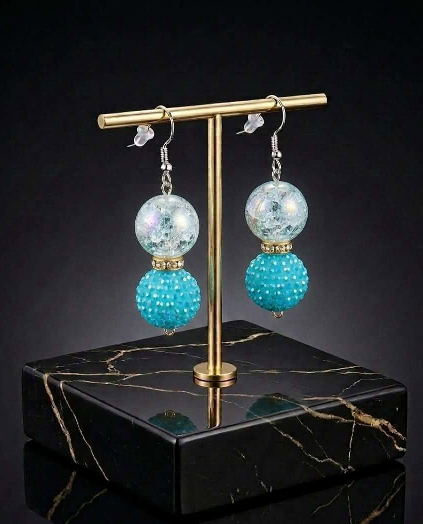 Aquatic Aurora Earrings (#F7)