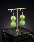 Chartreuse Queen Earrings (#F8)