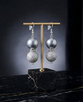 Silver Clapback Earrings (#B2)