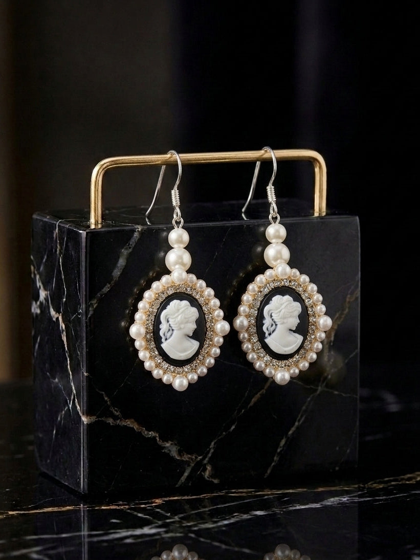 Nora Vintage Drop Earrings (#A5)
