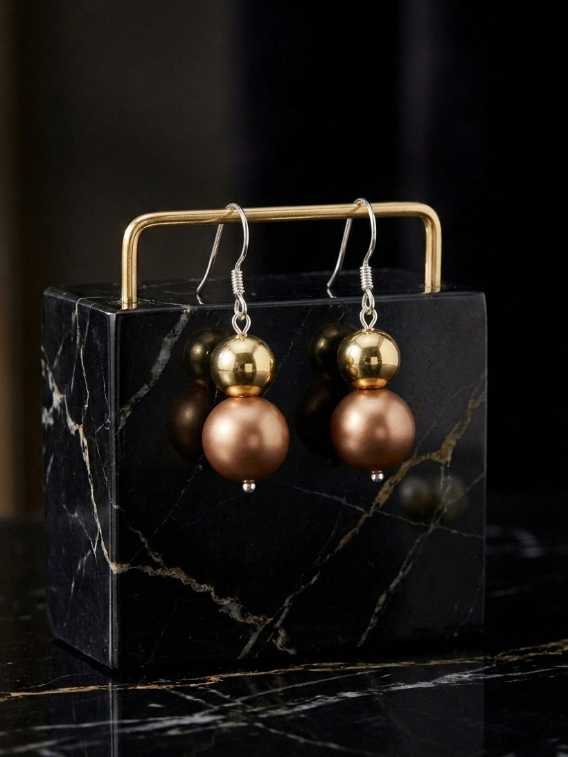 Golden Girl Drop Earrings (#A4)