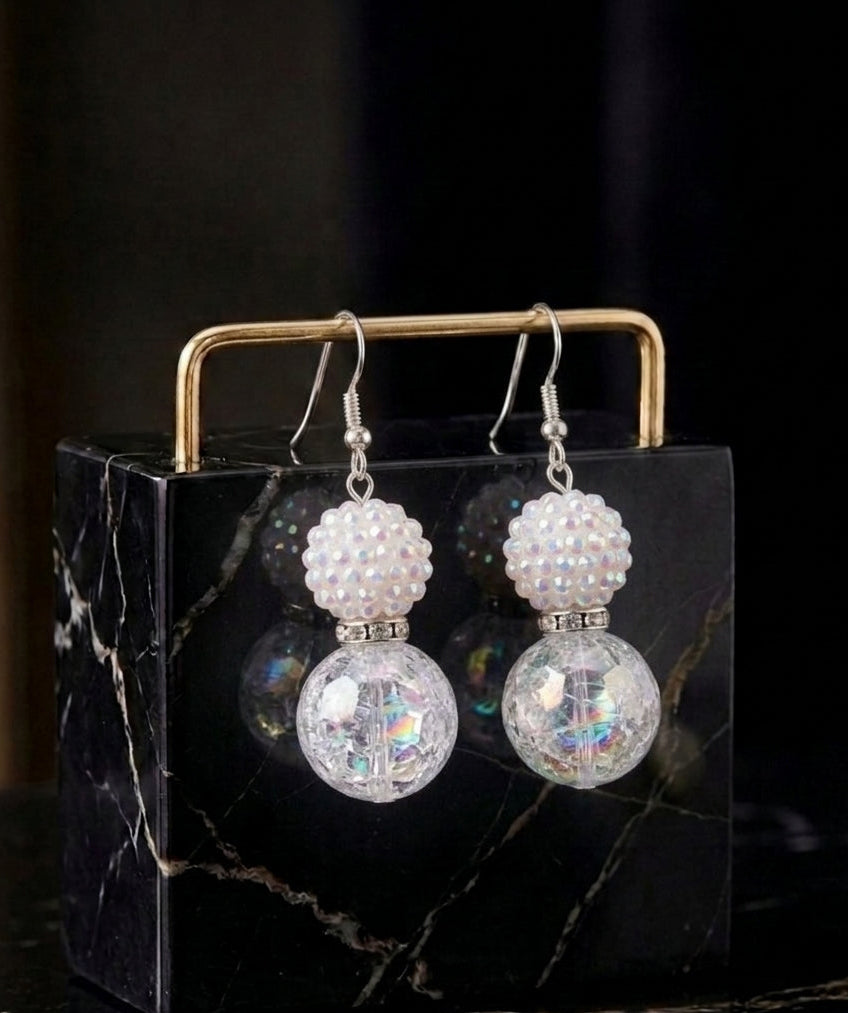 Crystal Clear Earrings (#C4)